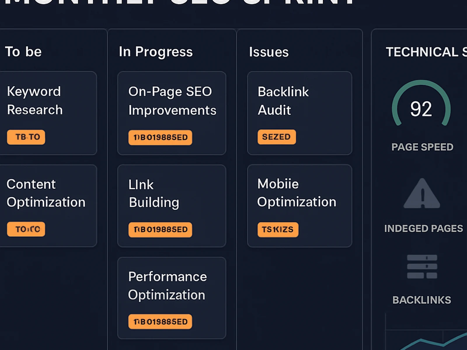 Monthly SEO Sprint
